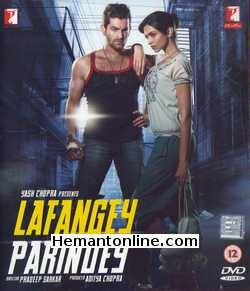Lafangey Parindey-2010 DVD Neil Nitin Mukesh, Deepika Padukone, Kay Kay Menon, Piyush Mishra, Manish Choudhary, Namit Das, Amey Pandya, Rahul Pendkalkar, Juhi Chawla (Special Appearance),