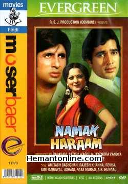 Namak Haraam DVD-1973  Rajesh Khanna, Amitabh Bachchan, Rekha, Simi Garewal, Asrani, Raza Murad, A. K. Hangal, Om Shivpuri