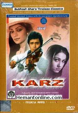 Karz 1980 DVD Rishi Kapoor, Tina Munim, Simi Grewal, Pran, Raj Kiran, Prem Nath, Aruna Irani