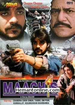 Maachis DVD-1996  Chandrachur Singh, Tabu, Om Puri, Kanwaljeet, Kulbhushan Kharbanda