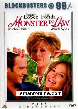 Monster In Law DVD-2005  Jennifer Lopez, Jane Fonda, Michael Vartan, Wanda Sykes, Monet Mazur, Elaine Stritch