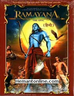 Ramayana The Epic VCD-2010  Voices by Manoj Bajpai, Juhi Chawla, Mukesh Rishi, Ashutosh Rana