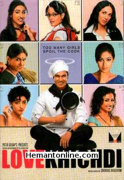 Love Khichdi DVD-2009  Randeep Hooda, Riya Sen, Divya Dutta, Rituparna Sengupta, Sonali Kulkarni, Kalpana Pandit, Jessy Randhawa, Sada, Saurabh Shukla