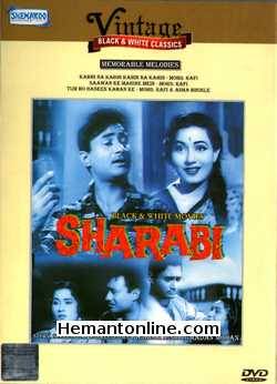 Sharabi DVD-1964  Dev Anand, Madhubala, Lalita Pawar, Daisy Irani