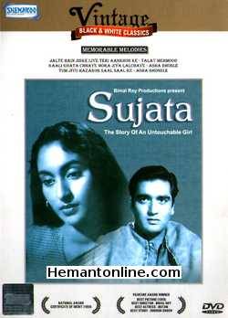 Sujata DVD-1959  Sunil Dutt, Nutan, Shashikala, Lalita Pawar, Tarun Bose, Sulochana