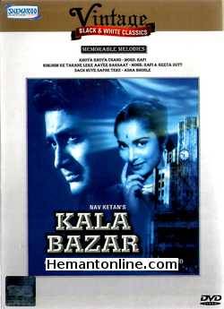 Kala Bazar 1960 DVD Dev Anand, Waheeda Rehman, Nanda, Vijay Anand, Chetan Anand, Leela Chitnis, Madan Puri, Rashid Khan, Krishna Dhawan, Mumtaz Begum, M. A. Lateef,