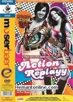 Action Replayy DVD-2010  Akshay Kumar, Aishwarya Rai, Neha Dhupia, Introducing Aditya Roy Kapur, Randhir Kapoor, Kirron Kher, Om Puri, Alok Kumar, Rajpal Yadav, Sudeepa Singh