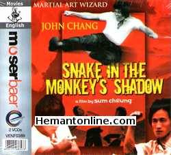 Snake In The Monkey s Shadow VCD-1980  Kang Yeh Cheng, John Cheung, Tien His Tang, Wilson Tong
