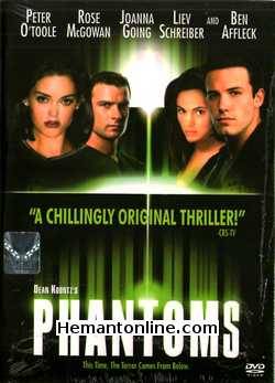 Phantoms DVD-1998  Ben Affleck, Peter O Toole, Rose McGowan, Joanna Going, Live Schreiber, Nicky Katt, Clifton Powell, Rick Otto, Valerie Chow