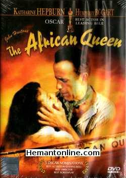 The African Queen DVD-1951  Humphrey Bogart, Katherine Hepburn, Robert Morley, Peter Bull, Theodore Bikel, Walter Gotell, Peter Swanwick, Richard Marner