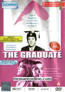 The Graduate DVD-1967  Anne Bancroft, Dustin Hoffman, Katherine Ross, William Daniels, Murray Hamilton, Elizabeth Wilson, Buck Henry, Brian Avery, Walter Brooke