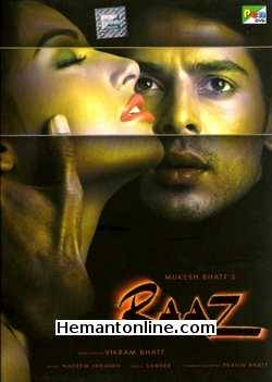 Raaz DVD-2002  Dino Morea, Bipasha Basu, Ashutosh Rana