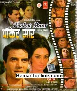 Pocket Maar VCD-1974  Dharmendra, Saira Banu, Prem Chopra, Mehmood, Shobha