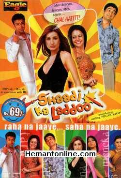Shaadi Ka Laddoo DVD-2004  Sameer Malhotra, Sanjay Suri, Divya Dutta, Mandira Bedi, Negar Khan, Aashish Chowdhry, Samita Bangargi