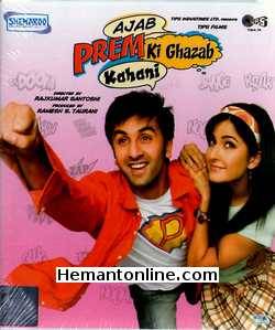 Ajab Prem Ki Ghazab Kahani Blu Ray-2009  Ranbir Kapoor, Katrina Kaif, Upen Patel, Darshana Jariwala, Smita Jaykar, Govind Namdeo, Salman Khan (Special Appearance)