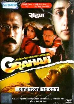 Grahan DVD-2001  Jackie Shroff, Manisha Koirala, Anupama Verma, Prasad Parundhare, Raj Zutshi