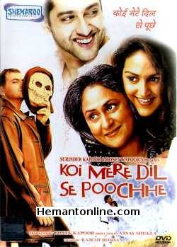 Koi Mere Dil Se Poochhe DVD-2002  Aftab Shivdasani, Esha Deol, Sanjay Kapoor, Jaya Bachchan, Anupam Kher, Rajpal Yadav