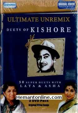 Ultimate Unremix-Duets of Kishore-Songs DVD  