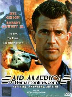 Air America DVD-1990  Mel Gibson, Robert Downey Jr., Lane Smith,Nancy Travis
