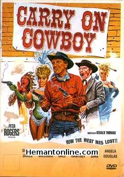 Carry On Cowboy DVD-1966  Sidney James, Kenneth Williams, Charles Hawtrey, Jim Dale, Joan Sims, Angela Douglas