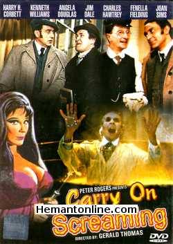 Carry On Screaming DVD-1966  Harry H. Corbett, Keneth Williams, Angela Douglas, Jim Dale, Charles Hawtrey, Fenella Fielding, Joan Sims