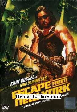 Escape From New York DVD-1981  Kurt Russell, Lee Van Cleef, Ernest Borgnine, Donald Preasence, Isaac Hayes, harry Dean Stantion ,Adriemme Barbeau