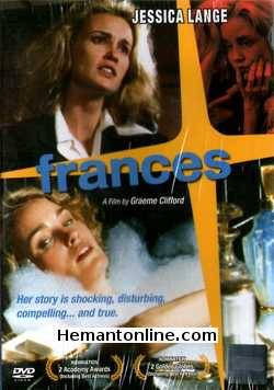 Frances DVD-1982  Jessica Lange, Kim Stanley, Sam Shepard, Bart Burns, Jonathan Baks, Bonnie Barlett, James Brodhead, Jane Jenkins