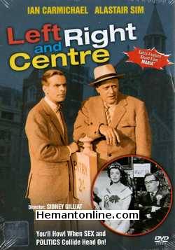 Left Right And Centre DVD-1959  Ian Carmichael, Alastair Sim, Patricia Bredin, Richard Wattis