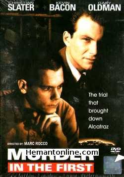 Murder In The First DVD-1995  Christian Slater, Kevin Bacon, Gary Oldman