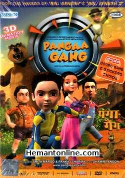 Pangaa Gang DVD-Animated-2010  