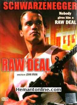 Raw Deal DVD-1986  Arnold Schawarzenneger, Katheryn Harrold, Darren Mcgavin, Sam Wanamaker, Paul Shenar, Steven Hill, Joel Regalbuto, Robert Davi, Ed Lauter