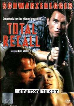 Total Recall DVD-1990  Arnold Schwarzenegger, Rachel Ticotin, Sharon Stone, Michael Ironside
