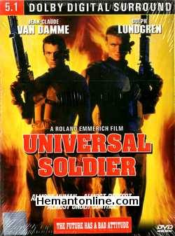 Universal Soldier DVD-1992  Jean Claude Van Damme, Dolph Lundgren, Alley Walker, Ed O' Ross, Jerry Orbach