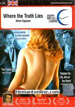 Where The Truth Lies DVD-2005  Kevin Bacon, Colin Firth, Alison Lohman