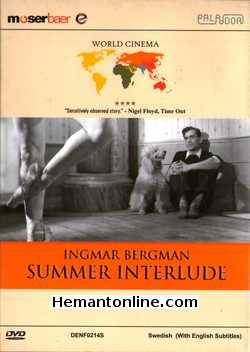 Summer Interlude DVD-Swedish-1951  Maj Britt Nilsson, Birger Malmsten, Alf Kjellin, Annalisa Ericson, Georg Funkquist, Stig Olin