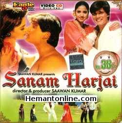 Sanam Harjai 1995 VCD Himanshu, Saadhika, Simran, Doll Narang, Master Aman, Reema Lagoo, Sadashiv Amrapurkar, Shiva, Suhasni Joshi, Mohan Baggad, Selma