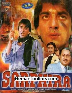 Sarphira 1992 VCD Sanjay Dutt, Madhavi, Kimi Katkar, Sumeet Saigal, Late Vinod Mehra, Shakti Kapoor, Anupam Kher, Shreeram Lagoo, Sushma Seth