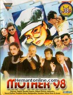 Mother 98 1999 VCD Rekha, Randhir Kapoor, Rakesh Roshan, Jeetendra, Navni Parihar, Pratibha Sinha, Nishigandha, Sanobar, Rahat Khan, Asrani