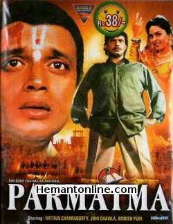 Parmatma VCD-1994  Mithun Chakraborty, Juhi Chawla, Amrish Puri, Harish Patel, Anjana Mumtaz, Sushmita Mukherjee, Shammi