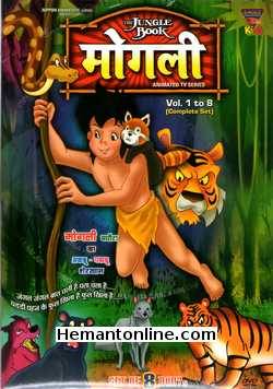 Mowgli The Jungle Book 1989 Hindi 8 DVD Set  Nana Patekar (Voice of Sher Khan)
