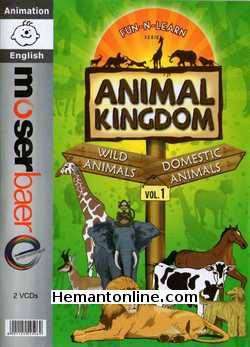 Fun And Learn Series-Animal Kingdom Vol 1 VCD-Animated  