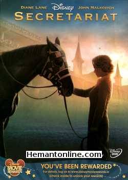 Secretariat DVD-2010  Diane Lane, John Malkovich, Dylan Walsh, Kevin Connolly, Scott Glenn, Margo Martindale, Nelsan Ellis, Otto Thorwarth, Fred Dalton Thompson, James Cromwell, Michael
