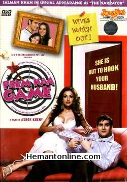 Prem Kaa Game DVD-2010  Arbaaz Khan, Tara Sharma, Introducing Madhuri Bhattacharya, Malaika Arora, Rakesh Bedi, Johny Lever, Razzak Khan, Salman Khan, Samir Kochhar, Vivek Shauq, Lilliput