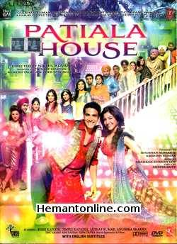Patiala House DVD-2011  Akshay Kumar, Anushka Sharma, Rishi Kapoor, Dimple Kapadia, Prem Chopra, Hard Kaur, Rabbit Sack C, Soni Razdan, Tinu Anand, Kumud Mishra, Jeneva