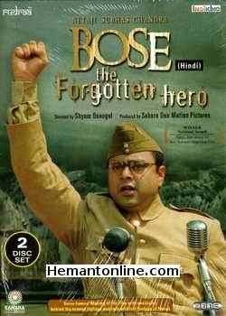 Netaji Subhash Chandra Bose-The Forgotten Hero DVD-2005  Sachin Khedekar, Kulbhushan Kharbanda, Rajit Kapur, Divya Dutta, Arif Zakaria, Ila Arun, Pankaj Berry, Samiran Mukherjee, Rajeshwari Sachdev, Jishu Sengupta, Rajpal Yadav