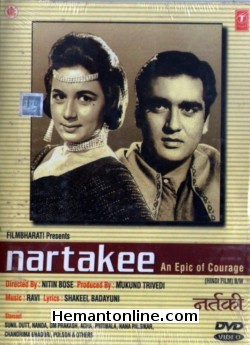 Nartakee 1963 DVD Sunil Dutt, Nanda, Om Prakash, Agha, Pritbala, Nana Palsikar, Chandrima Bhaduri, Polson, Aruna Irani