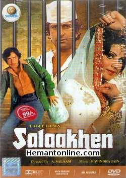 Salaakhen DVD-1976  Shashi Kapoor, Sulakshana Pandit, Ramesh Deo, Sudhir, Amrish Puri, Tarun Ghosh, Keshto Mukherjee, Mehmood