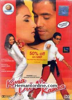 Kyaa Dil Ne Kahaa DVD-2002  Tusshar Kapoor, Esha Deol, Rajesh Khanna, Raj Babbar, Ashok Saraf, Shammi, Sudesh Berry (Special Appearance), Neena Kulkarni, Smita Jaykar, Razzak Khan