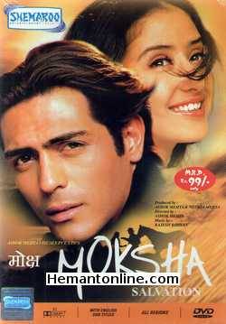 Moksha-Salvation DVD-2001  Introducing Arjun Rampal, Manisha Koirala, Saurabh Shukla, Kiran Kumar, Farida Jalal, Naseeruddin Shah, Gulshan Grover, Danny Denzongpa, Paresh Rawal, Sushma Seth, Archana