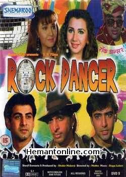 Rock Dancer DVD-1995  Kamal Sadanah, Ritu Shivpuri, Ronit Roy, Sharon Prabhakar, Javed Jaffrey, Shammi Kapoor, Baby Gazala, Johny Lever, Govinda (Special Appearance), Samantha Fox (Special